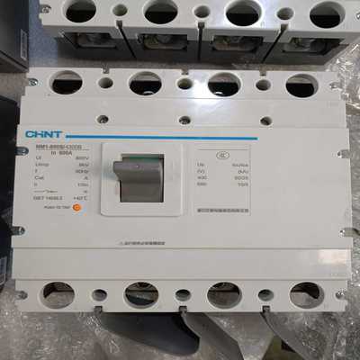 询价4台全新正泰4P800A塑壳断路器处理