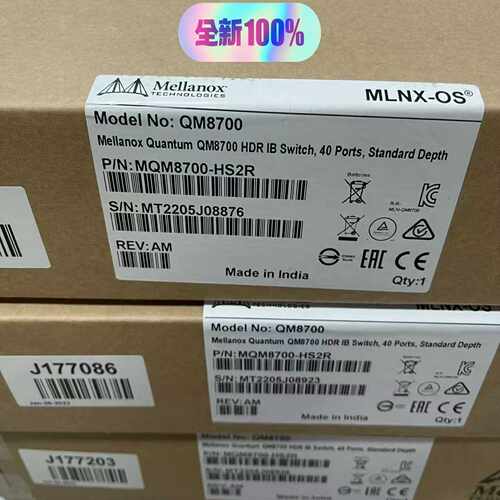 Mellanox MQM8700-HS2R 40口 Q【白零商行】