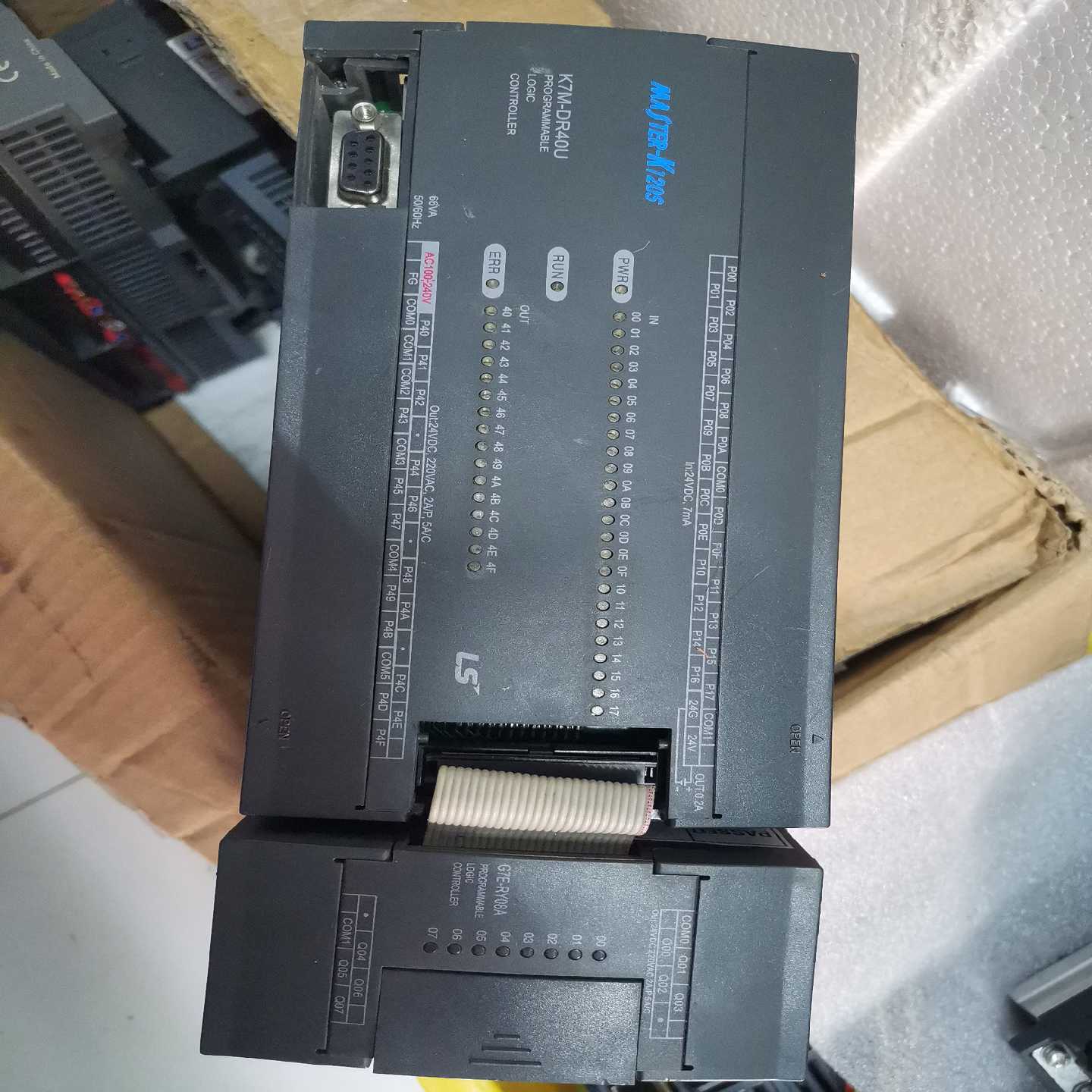 【议价】韩国LS    K7M-DR40UG7E-RY08A二手拆