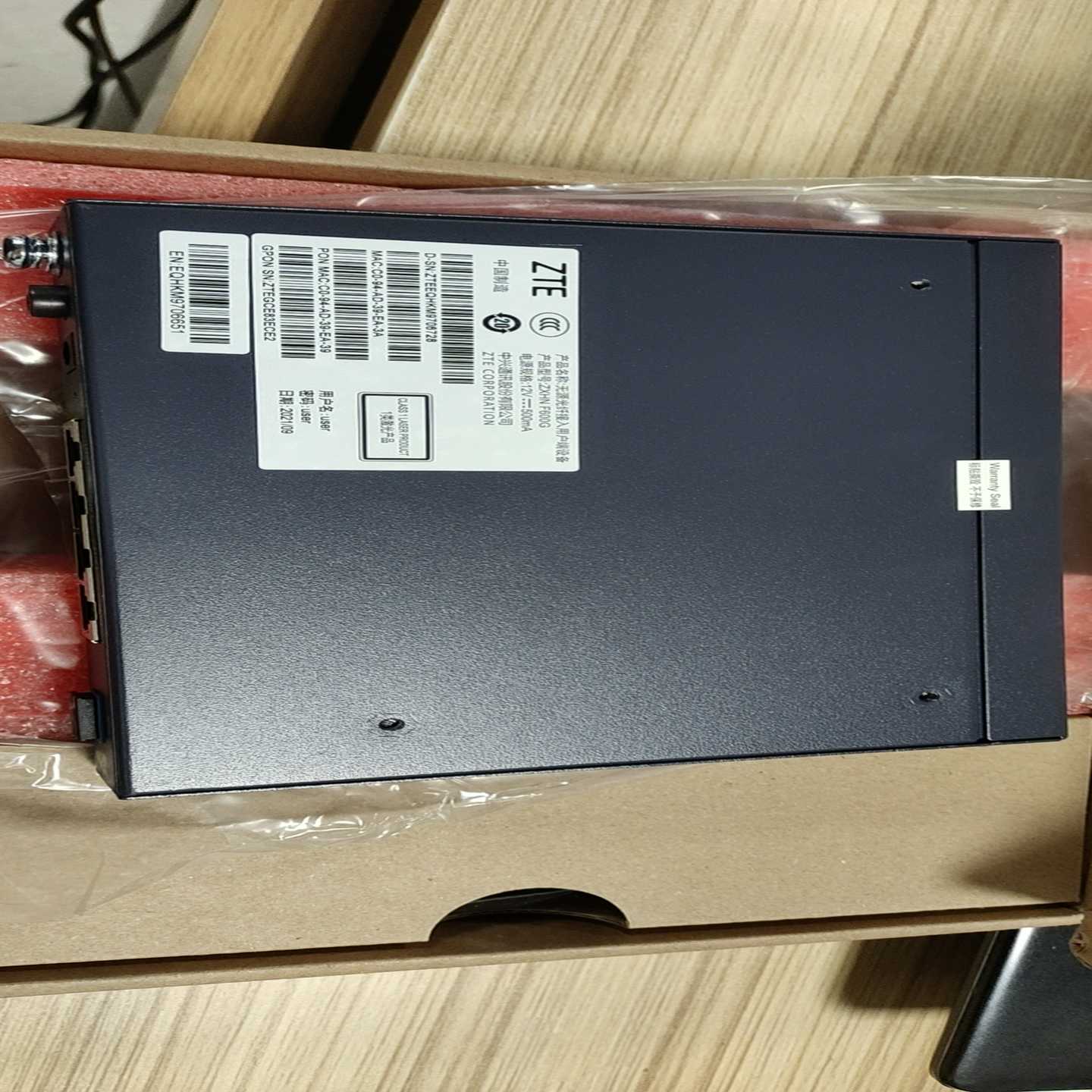 全新中兴ZXA10 F600G ZXHN F600G 铁壳4