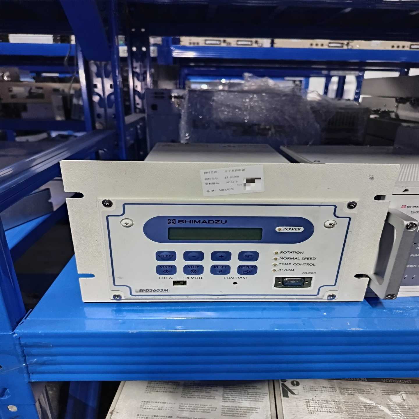 日本SHIMADZU岛津分子泵控制器，型号EI-D3603M--议价商品