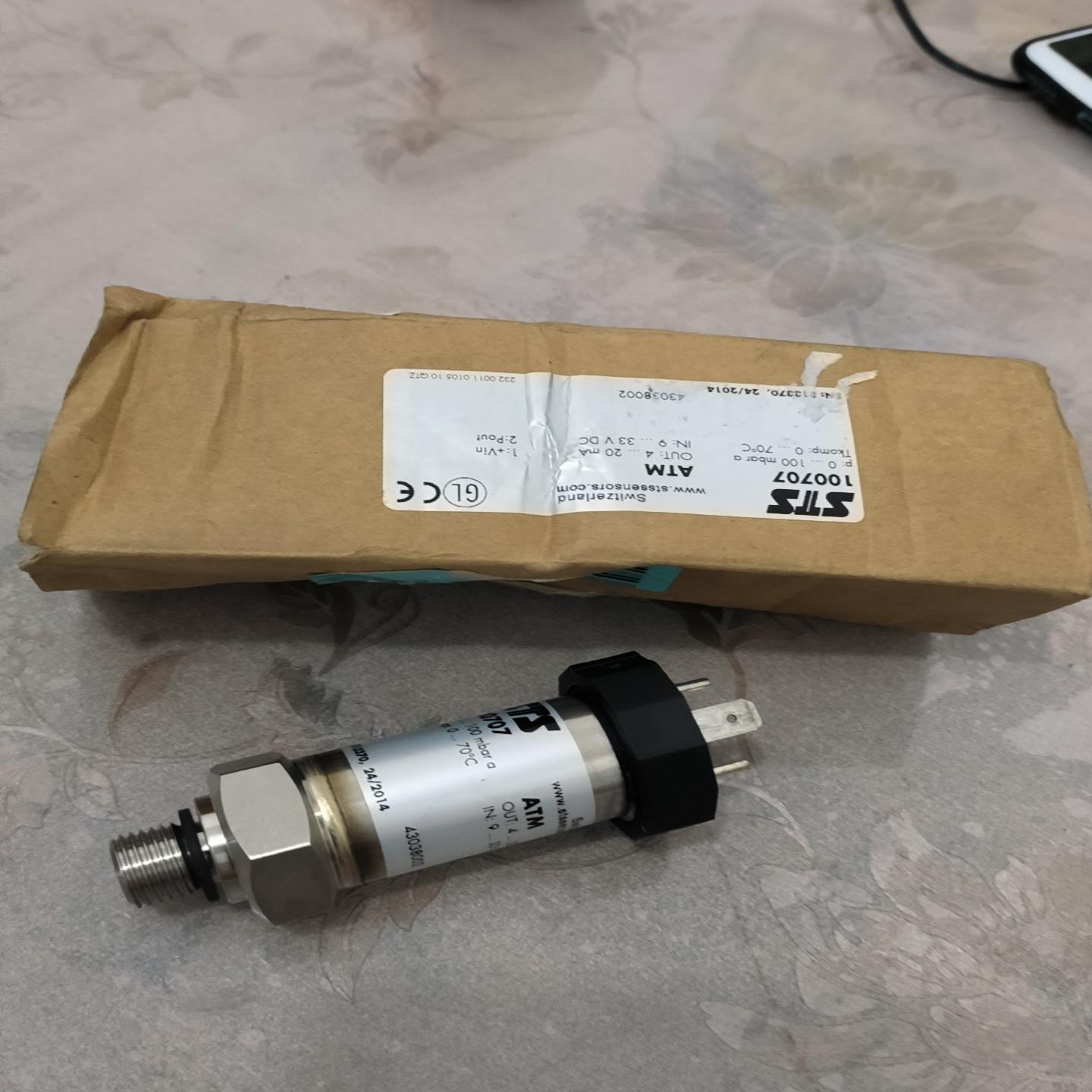 瑞士STS压力传感器变送器ATM100707有1个适用