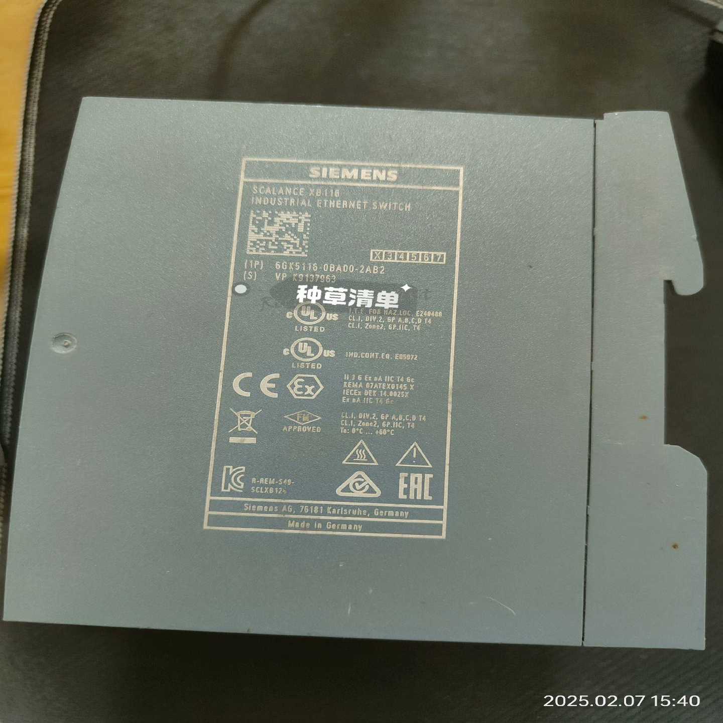 【议价】6GK5116-0BA00-2AB2成色很好功能正常适用