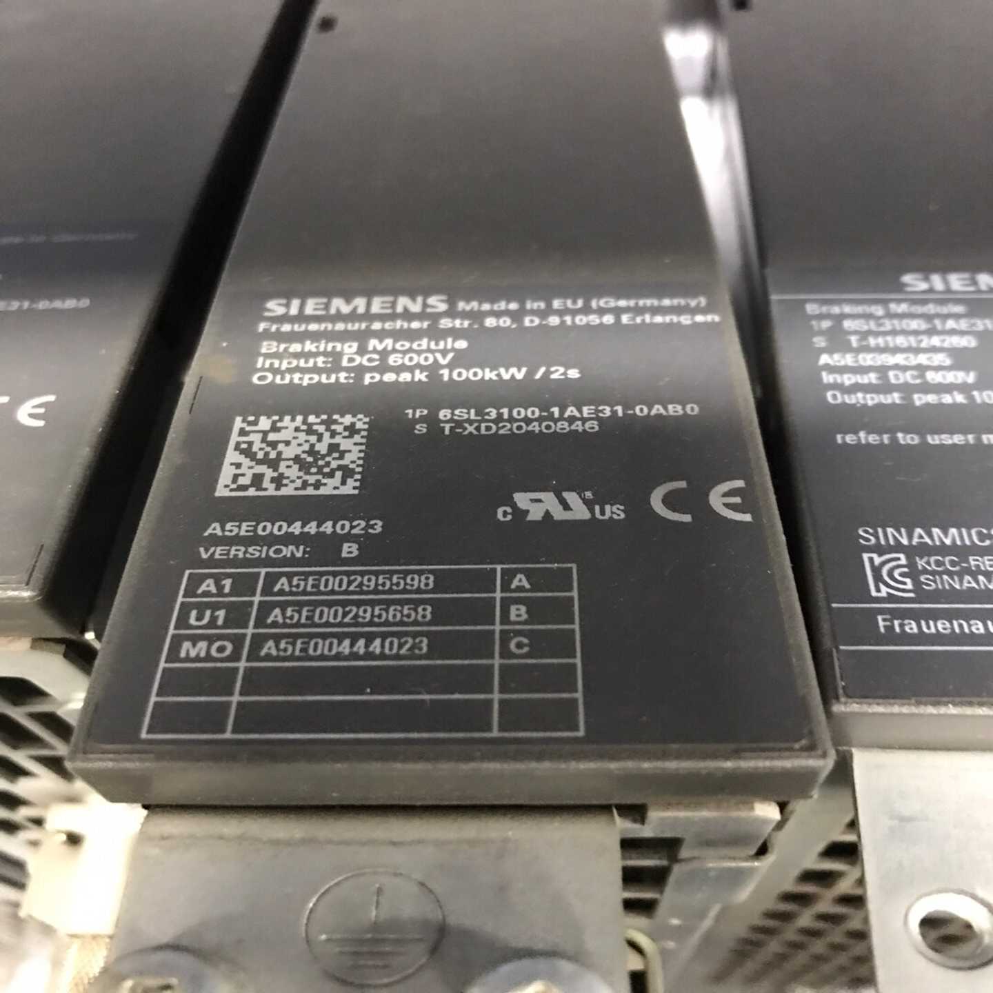【议价】100KW电源6SL3100-1AE31-0AB0适用
