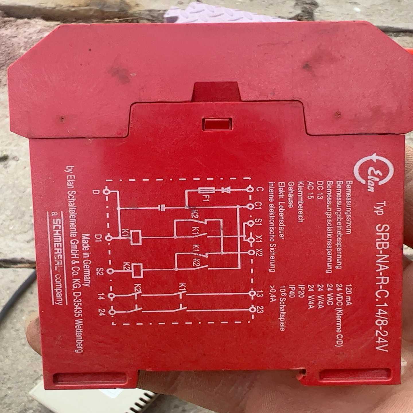 德国施迈赛安全继电器+SRB-NA-R-C.14-24V，正~询价