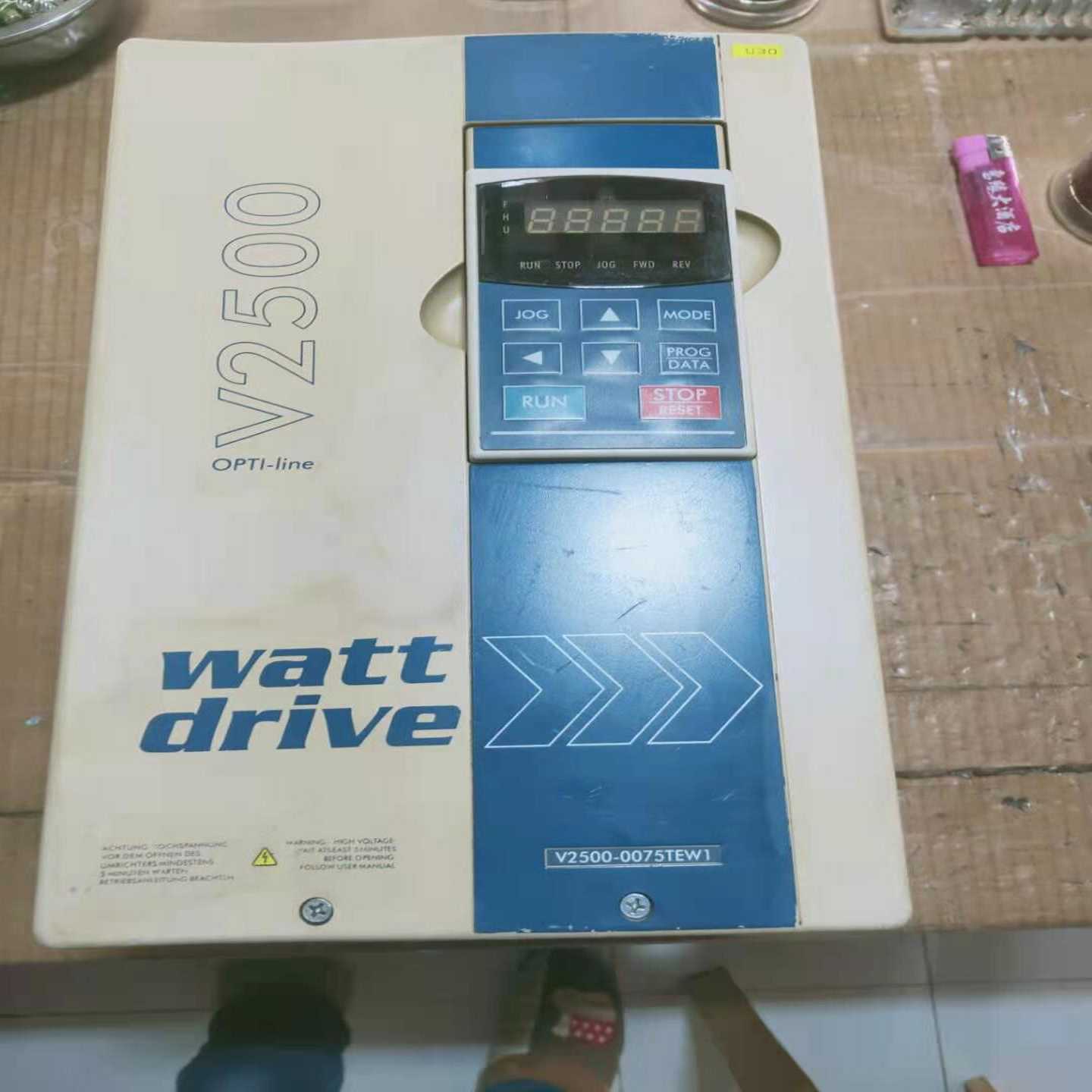 拆机奥地利V2500变频器，型号，V2500-0075TEW--议价商品