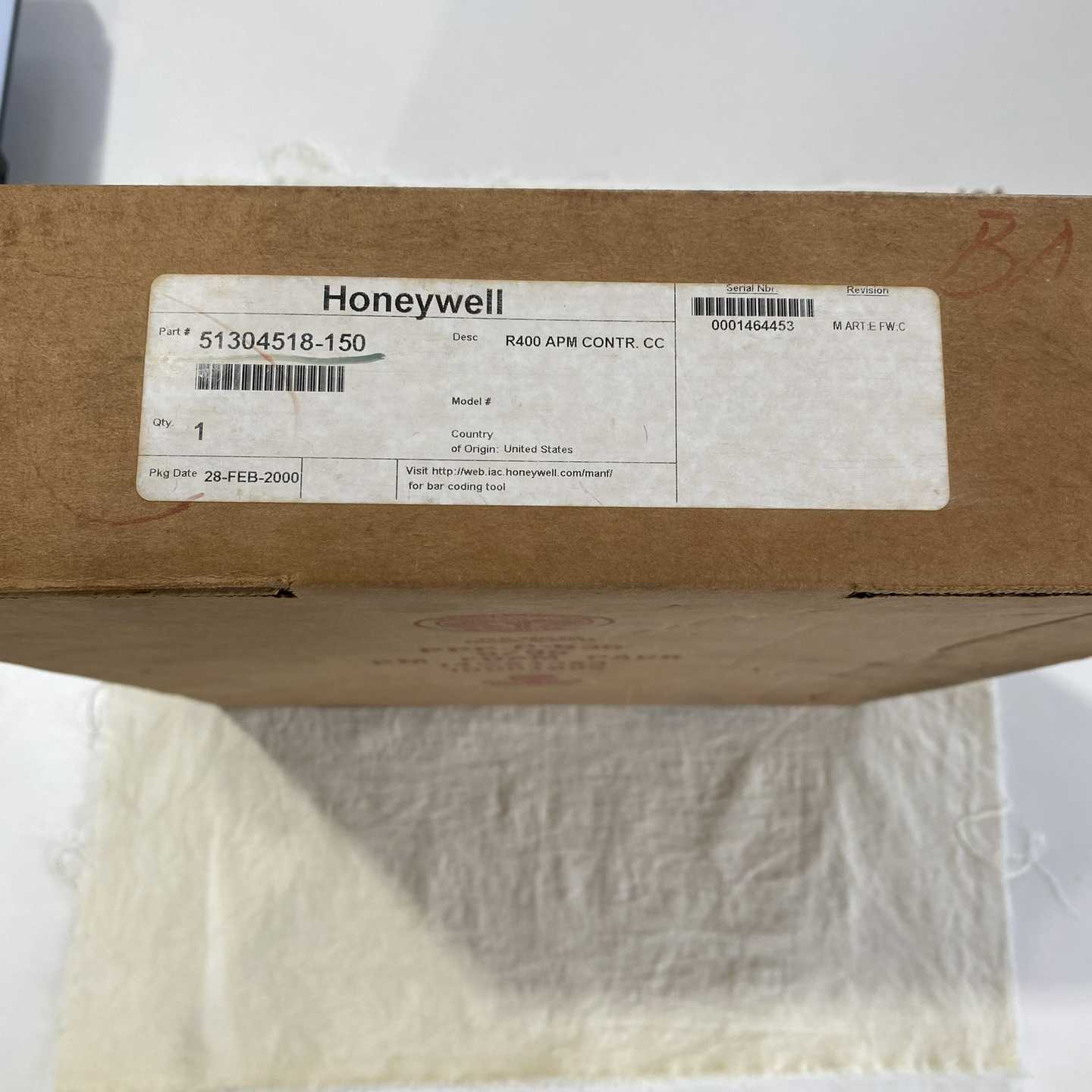 【请询价】霍尼韦尔R400 APM控制卡件型号51304518-15