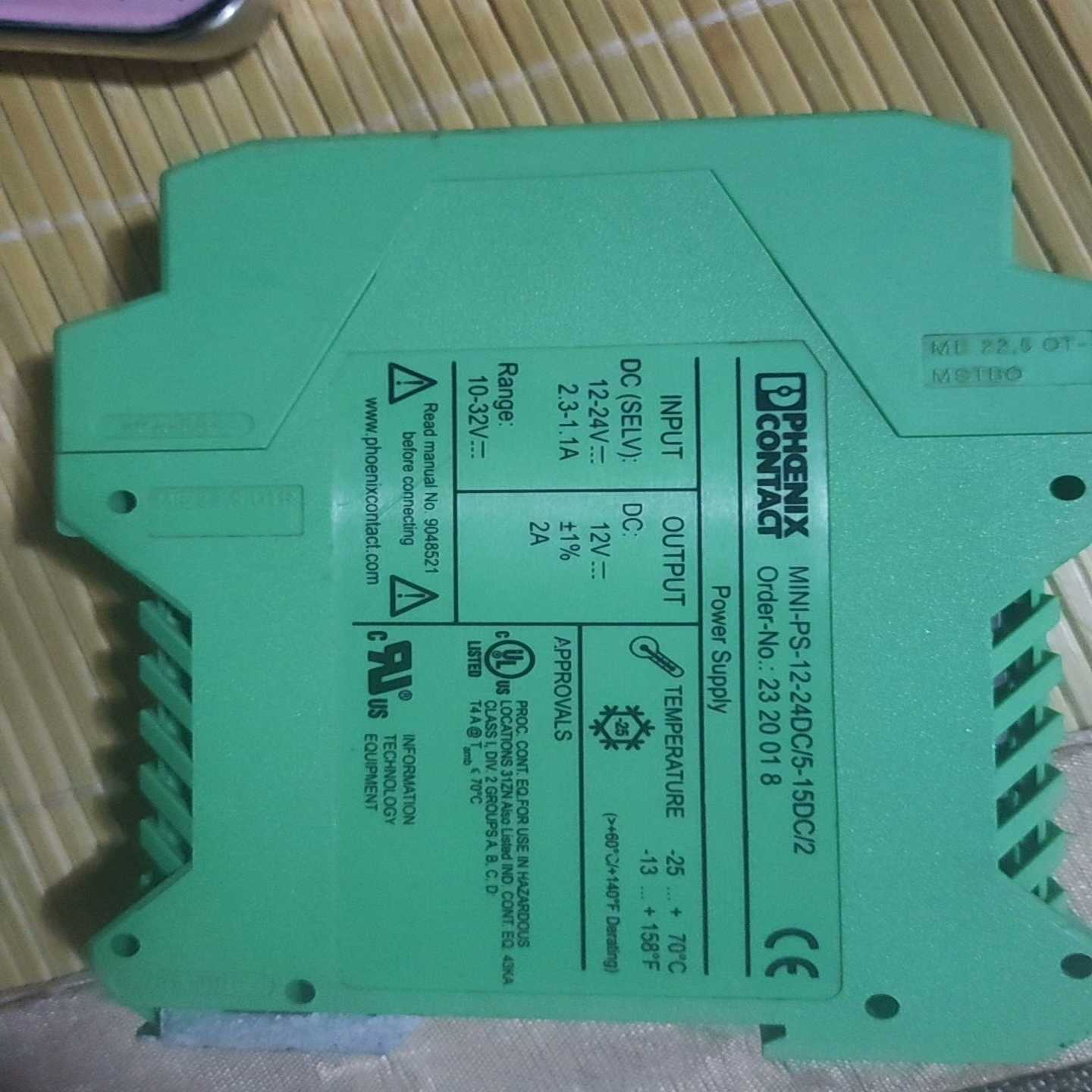 德国菲尼克斯电源MINI-PS-12-24DC24DC；议价