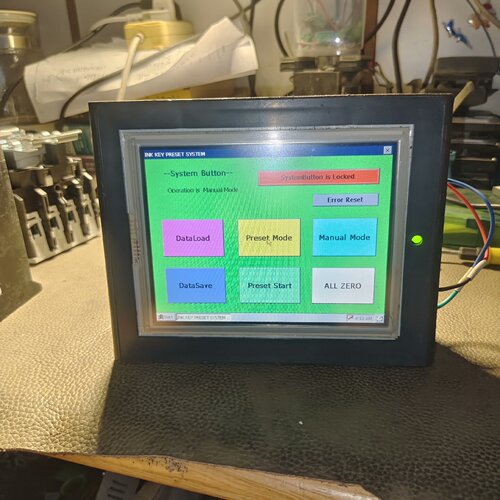 寻拆机普洛菲斯PS400G一T41一E124V工业触摸屏成