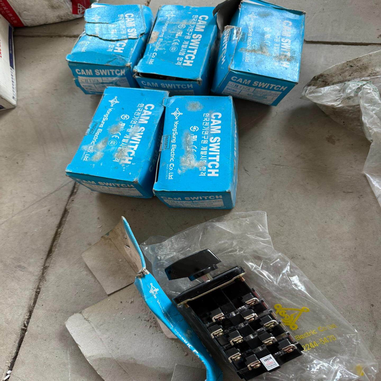 【请询价】旋转开关全新正品来自韩国YongSung Electri