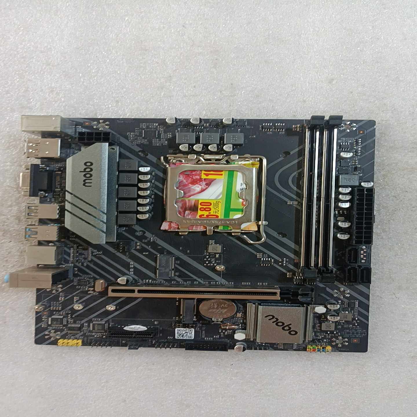 工包H610M-D4白色主板带HDMI接口--议价商品