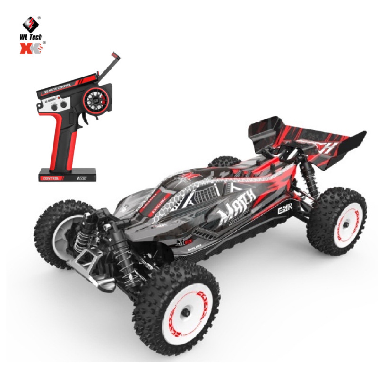 伟力新品1240101比12电动四驱竞速车模型遥控车rccar