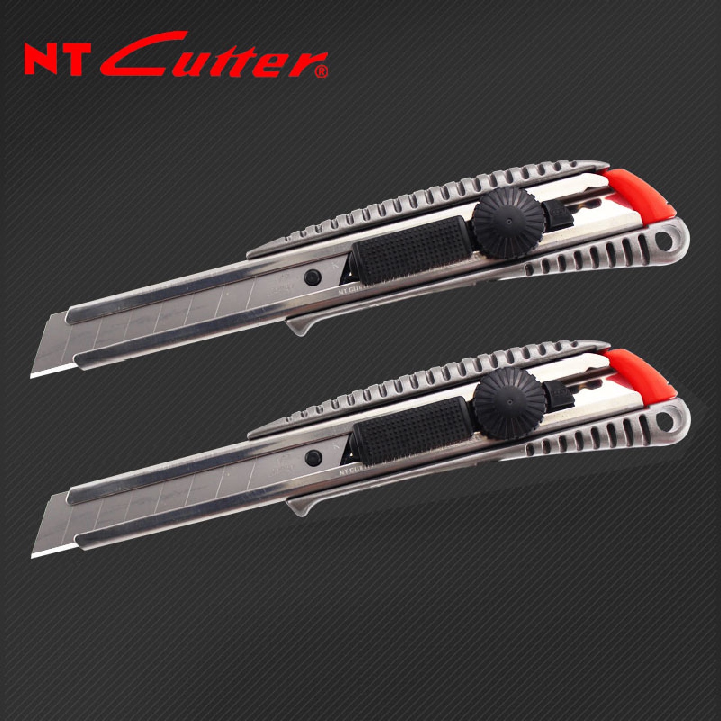 日本NTCUTTERSL-700GP重型加长大美工刀全金属制造螺旋锁定