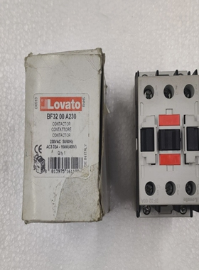 LovatoBF3200A230接触器230VAC50/60Hz