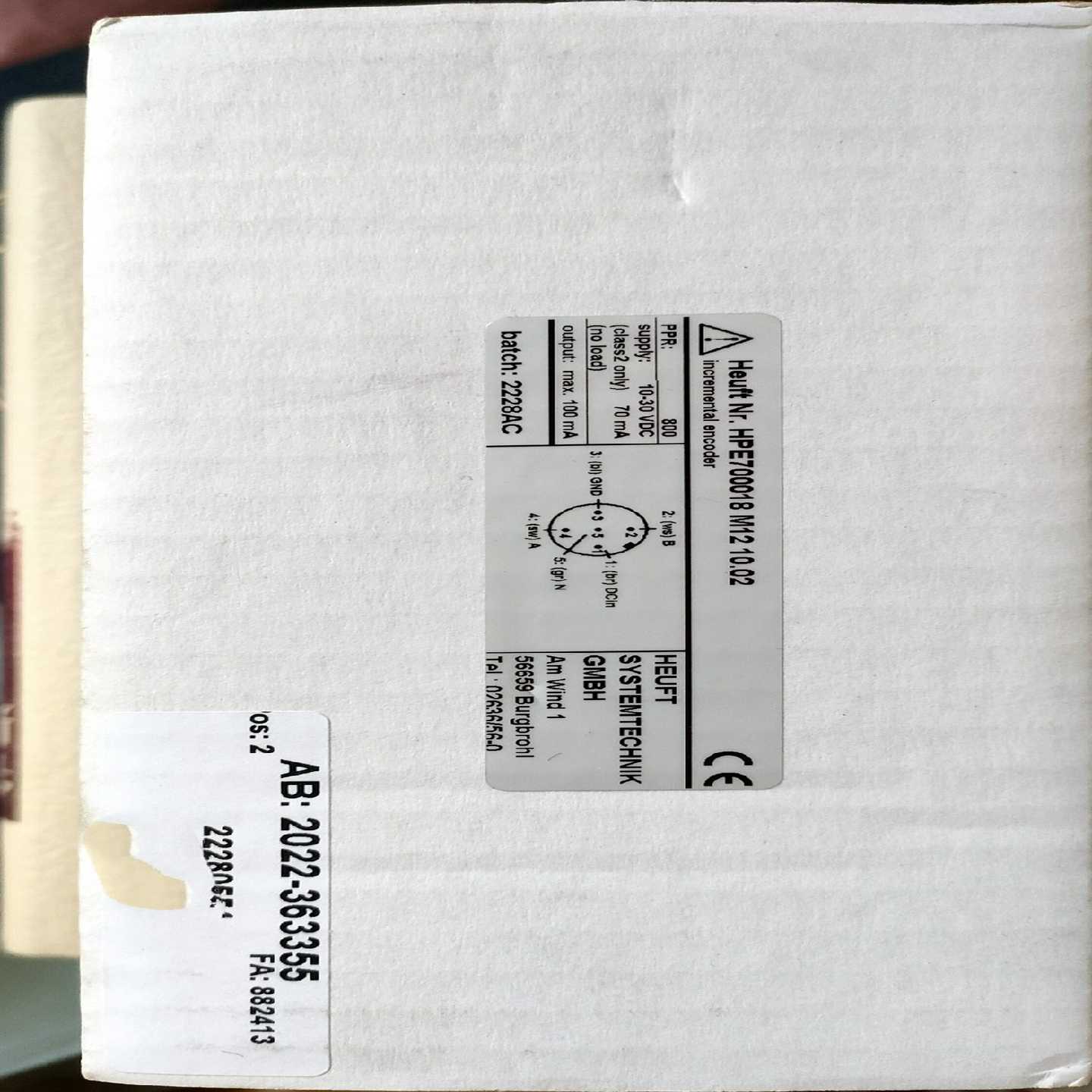 HEUFT海富编码器HPE700018M1210.2询价