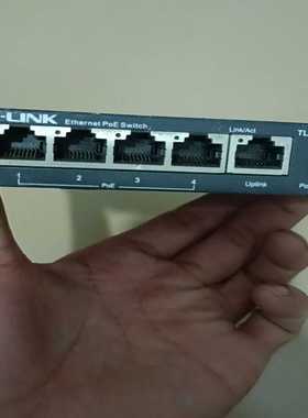 包邮TPLINK以太网poe交换机tlsf1005p看-议价