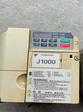 安川变频器CIMR-JBBA006BAA，1.1KW/0（零零电子）