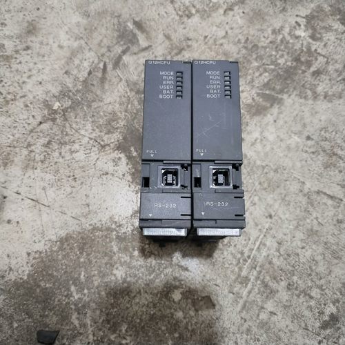 拆机三菱PLC模块，Q12HCPU，功能正常，实物拍摄。现货--议价商品