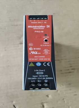 魏德米勒PRO-M开关电源，型号CPMSNT，输出24V--议价商品