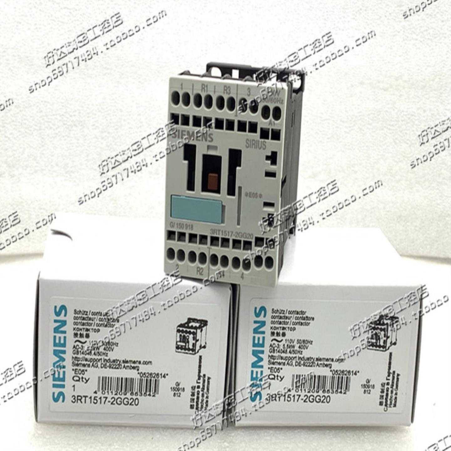 3RT1517-2GG203RT1015-2GG22进口西门子接触器现货正品全新