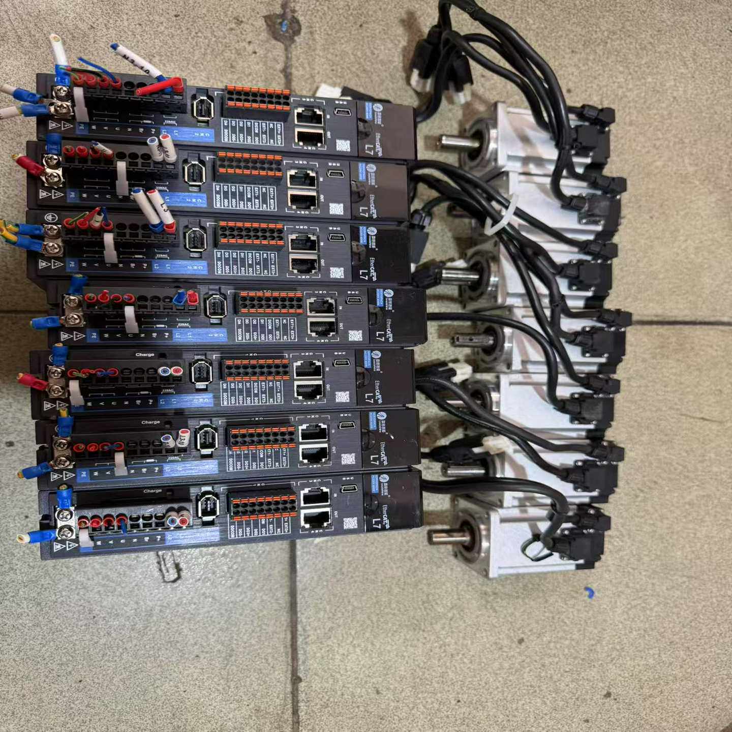 雷赛L7总线伺服驱动器L7EC-400C，配套电机ACM1S--议价商品