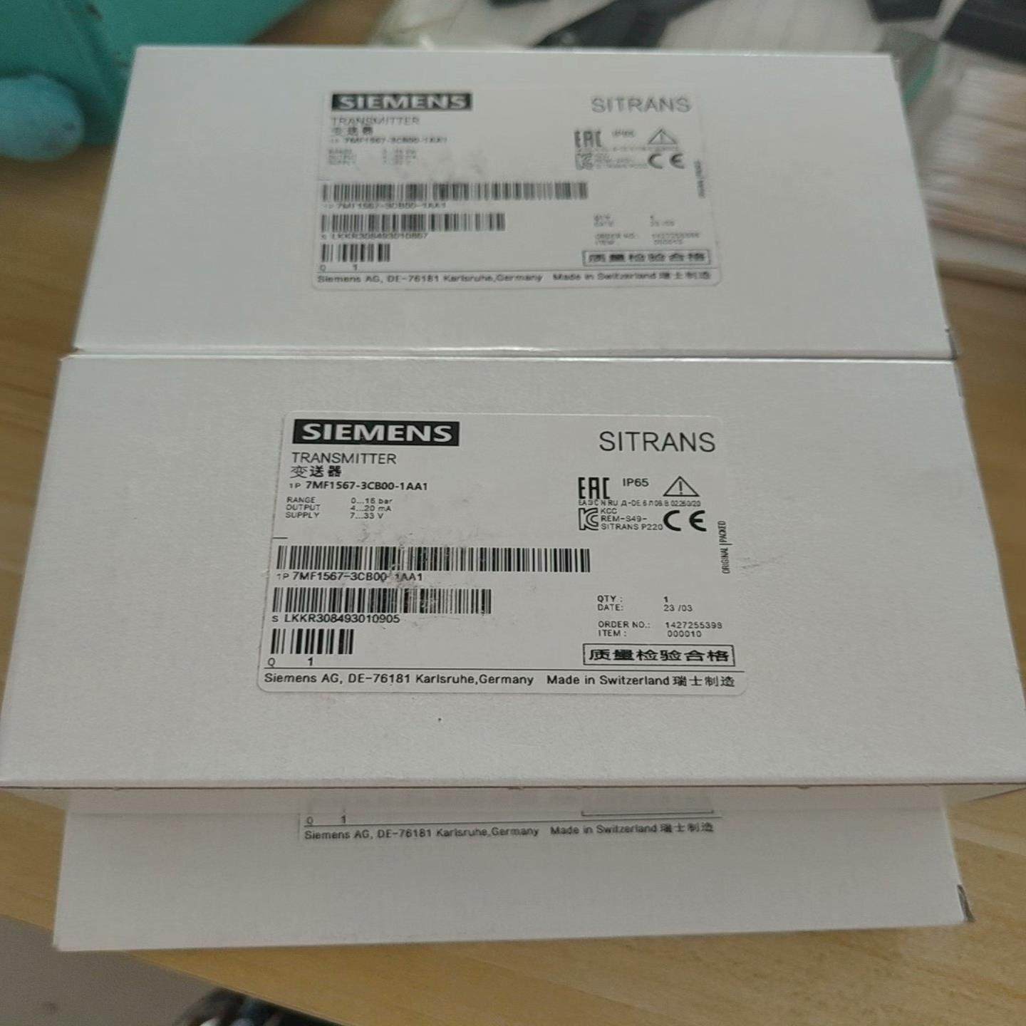 7MF1567-3CB00-1AA1变送器，实询价