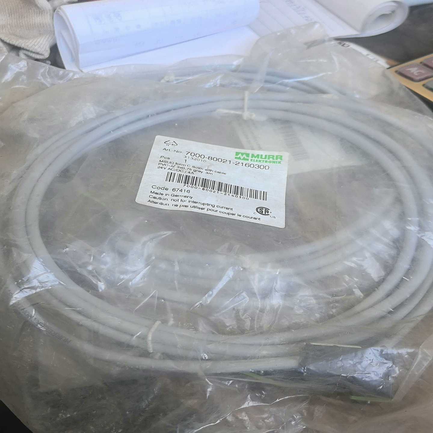 穆尔MURR电磁阀插头7000-80021-2160300询价