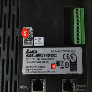 询价台达触摸屏HMC08 原膜和端子也 N500S52