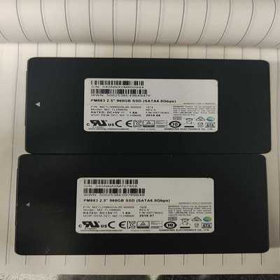 三星PM883960G企业级固态硬盘，SATA3接口，2.--议价商品