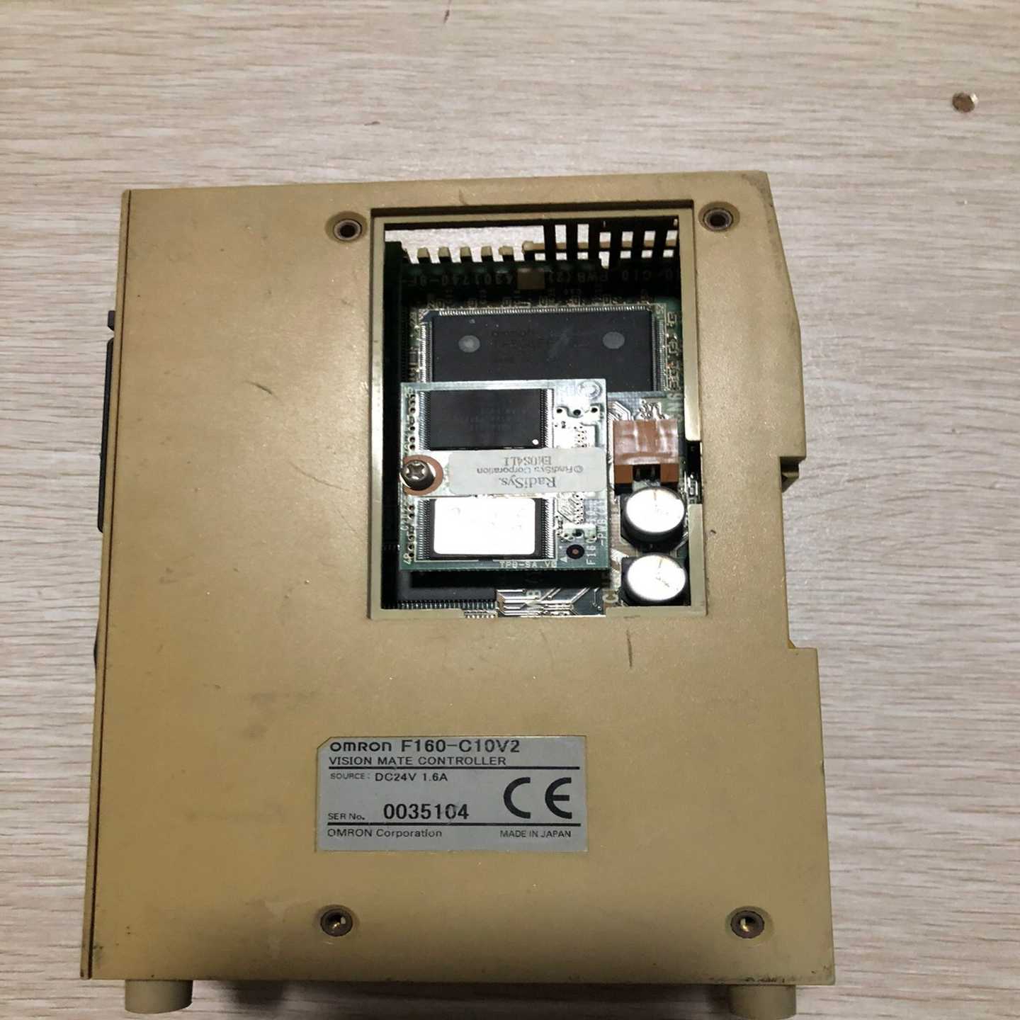 议价闲置欧姆龙F160-C10V2，视觉控制器，拆机现货，外壳有