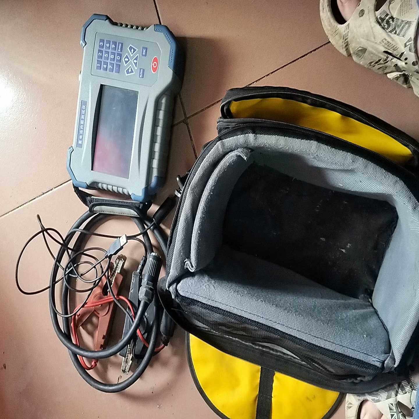 蓄电池电导测试仪HJLD-NZ01整体橙色不错带原--议价商品