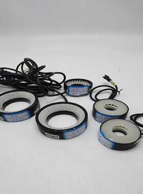 DH70-H60-B视觉圆形直流24V蓝色光源，功能完好，无--议价商品