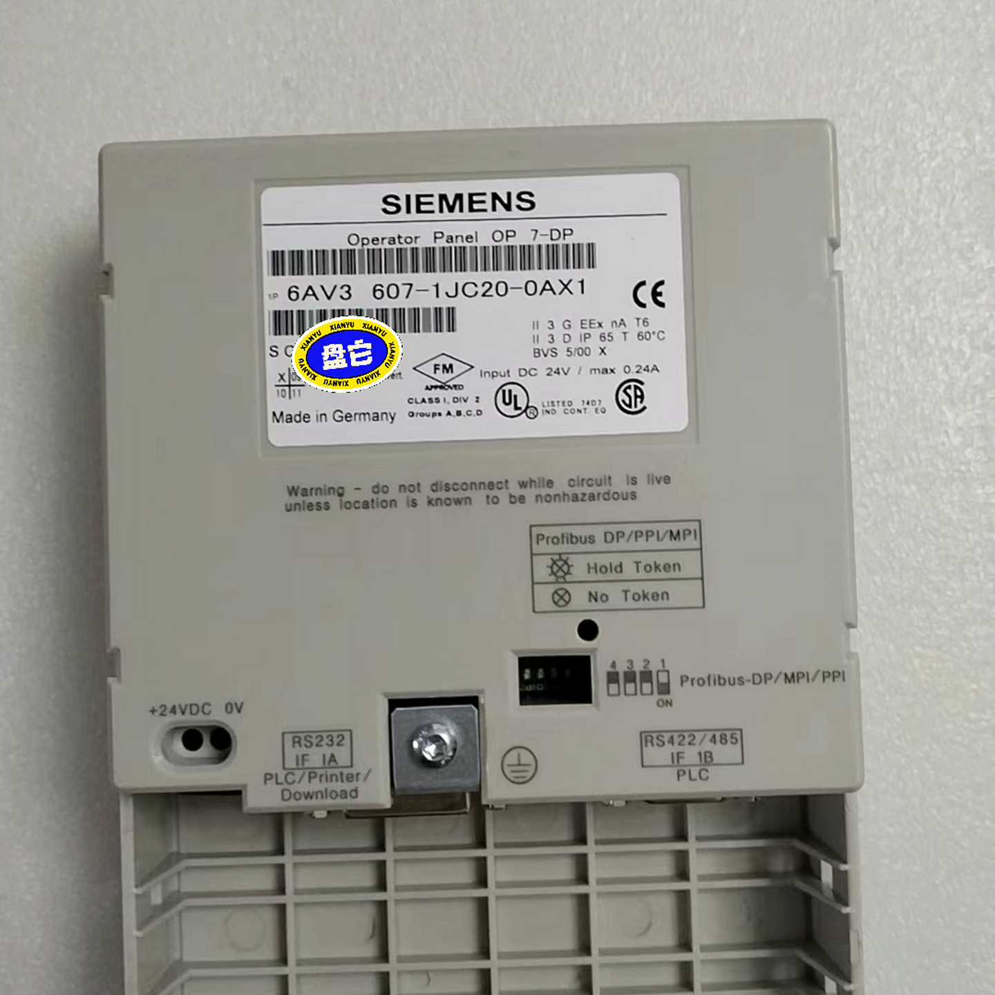 6AV3607-1JC20-0AX1触摸屏，包装配件齐询价