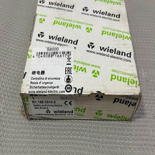 威琅WIELAND 安全继电器SNE 4012K-A R1.（佳毅工控）