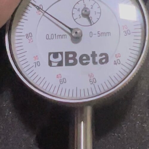 询》意大利Beta百分表05mm量程精度0.01mm成色