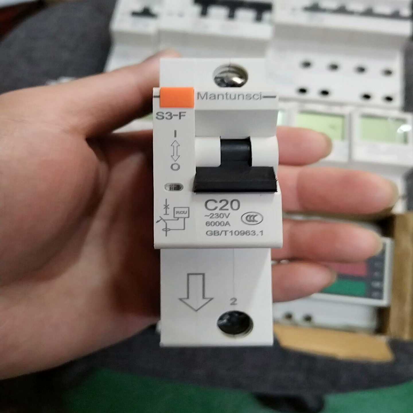 曼顿智能空开断路器S3系列1P/2P/3P4G5GWIFI