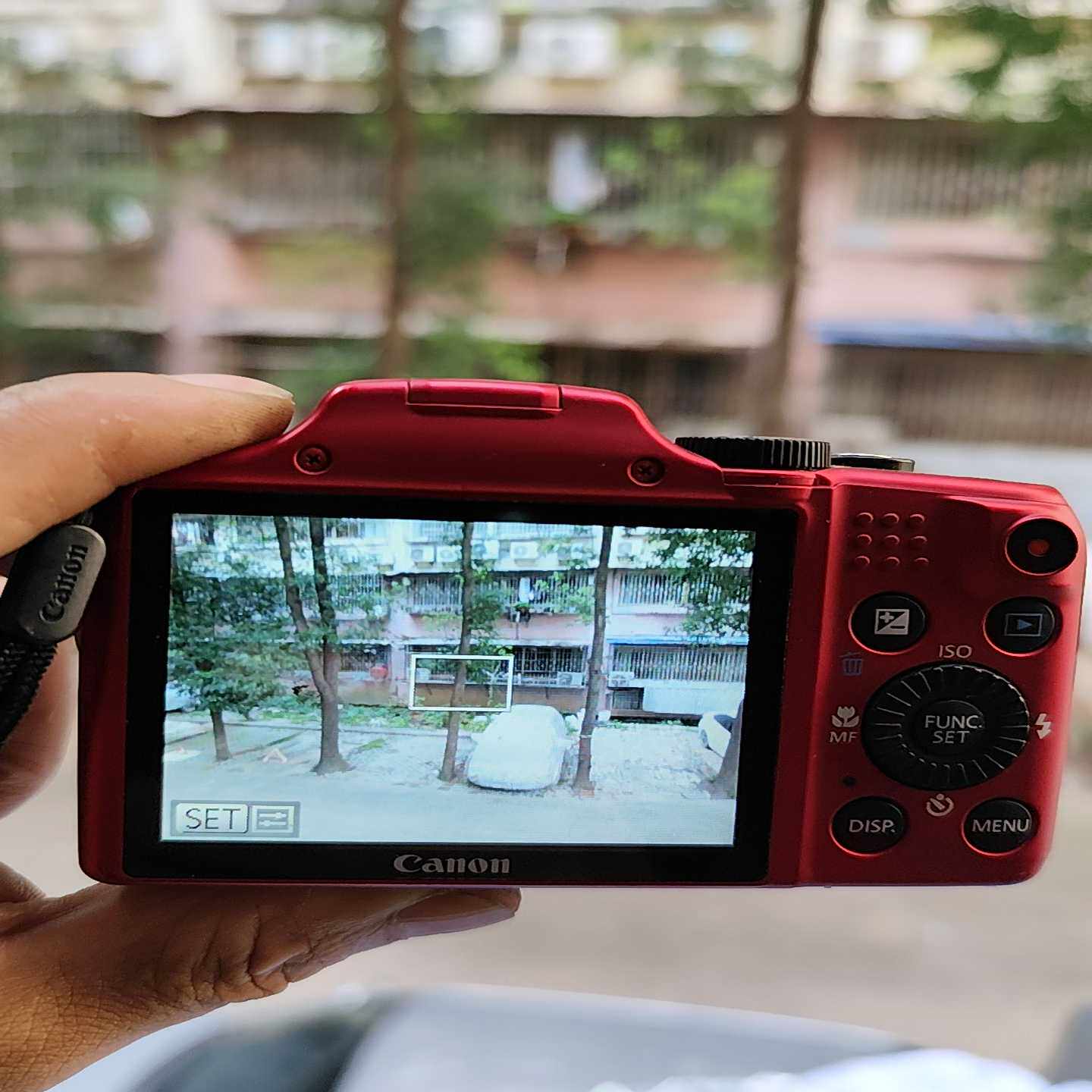 佳能SX170IS红色数码相机，16倍光学变焦，1600万--议价商品