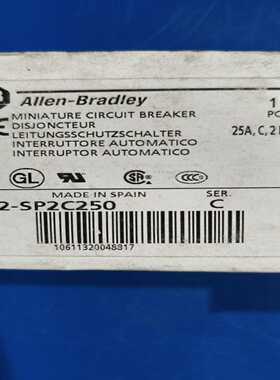 全新AB罗克韦尔断路器1492-SP2C250，西班牙原装进议价