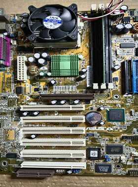 议价华硕TUSL2-CREV.1.03主板功能正常好用送CP