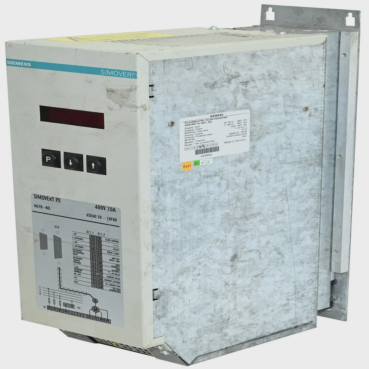 西门子6SE6020-1BF00Simovert6SE6020-1BF00脉冲转换器