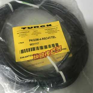 图尔克连接线线PKG3M-4-RSC4T-TEL连接插头线线