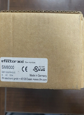 IFMEfector300SM8000FlowMonitor*NEW*