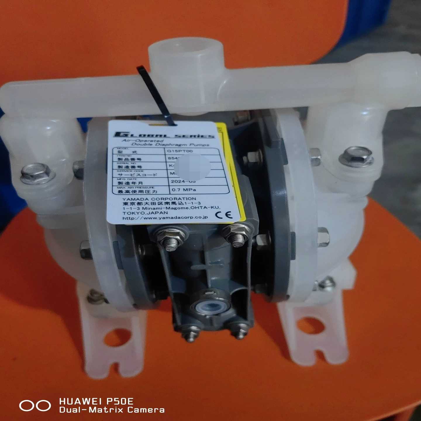 YAMADA山田雅马达气动隔膜泵G15PT00全新原装正品一