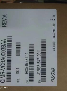 安川变频器CIMR-VCBA0003BAA便宜卖（零零电子）