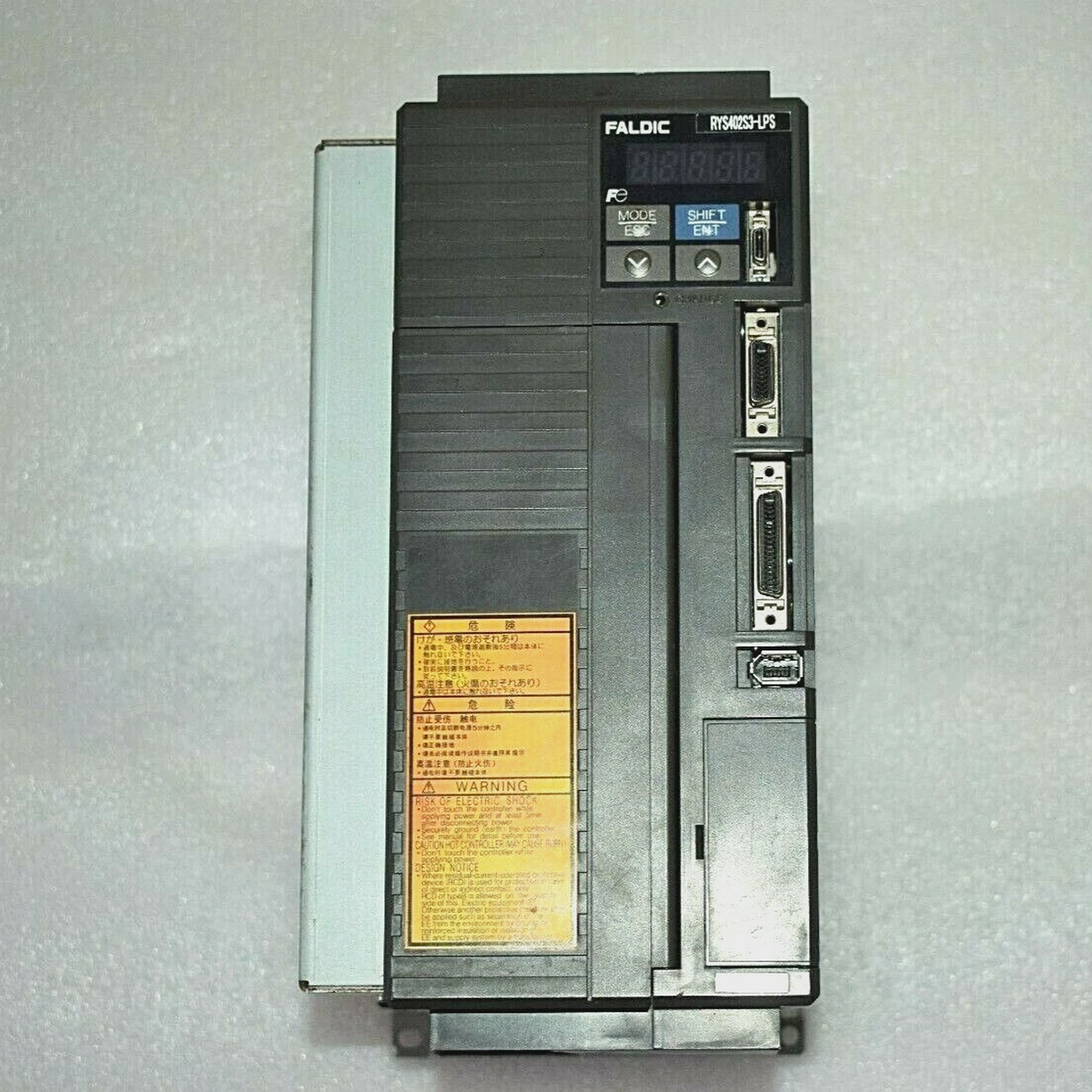 富士RYS402S3-LPSFALDICSERVODRIVE3PH4000W-