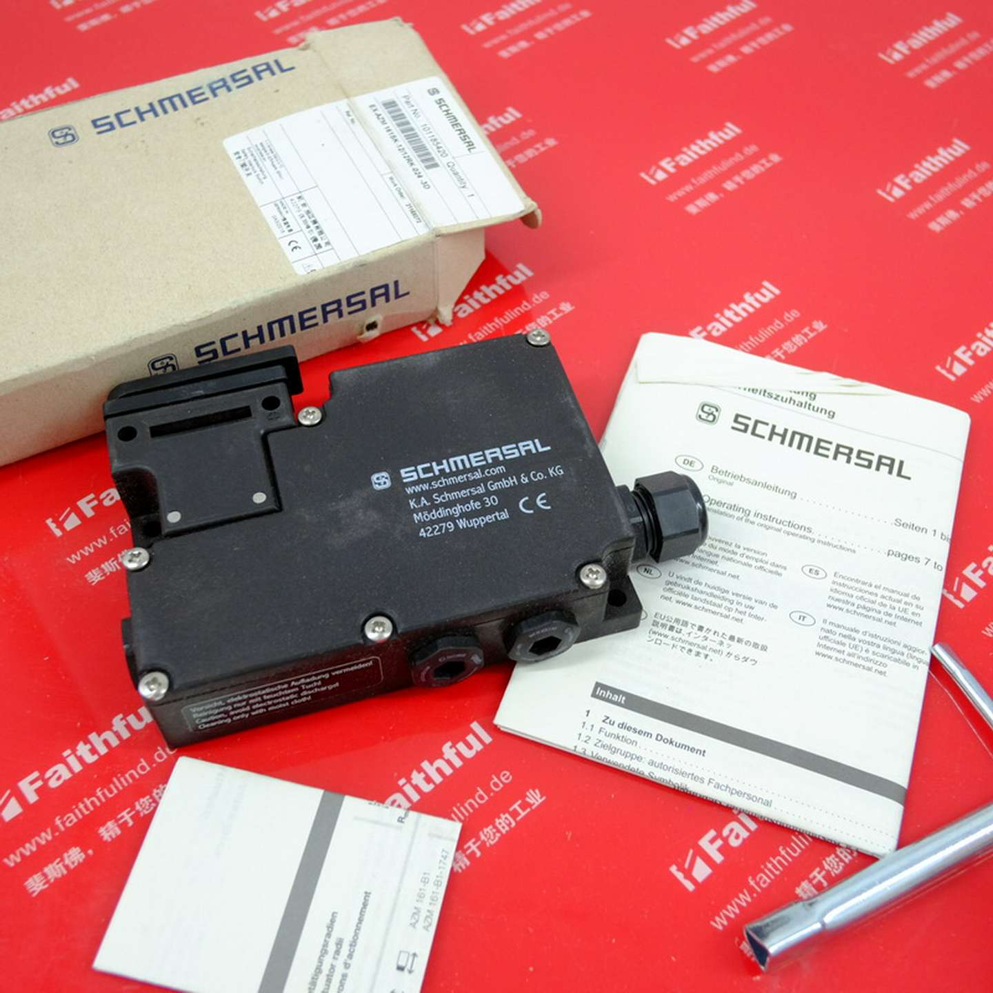 议价-Schmersal101185420施迈赛开关EX-AZM161SK-12/12RK-024