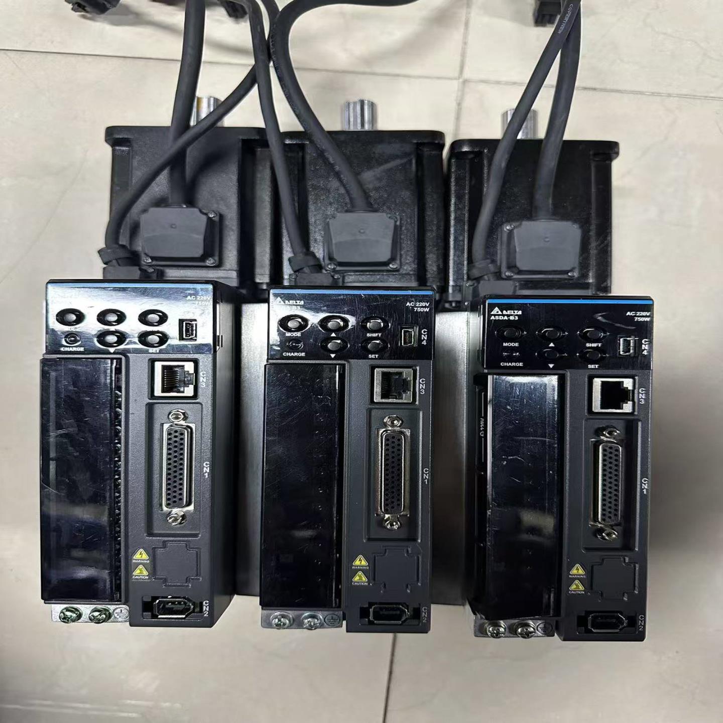 配件台达B3 750w套装ASD-B3-0721-L+ECM-B3M-C20807RS1 成色议价