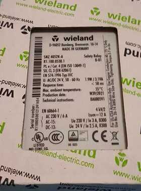wieland威琅SNZ4052K-A控制器R1.询价