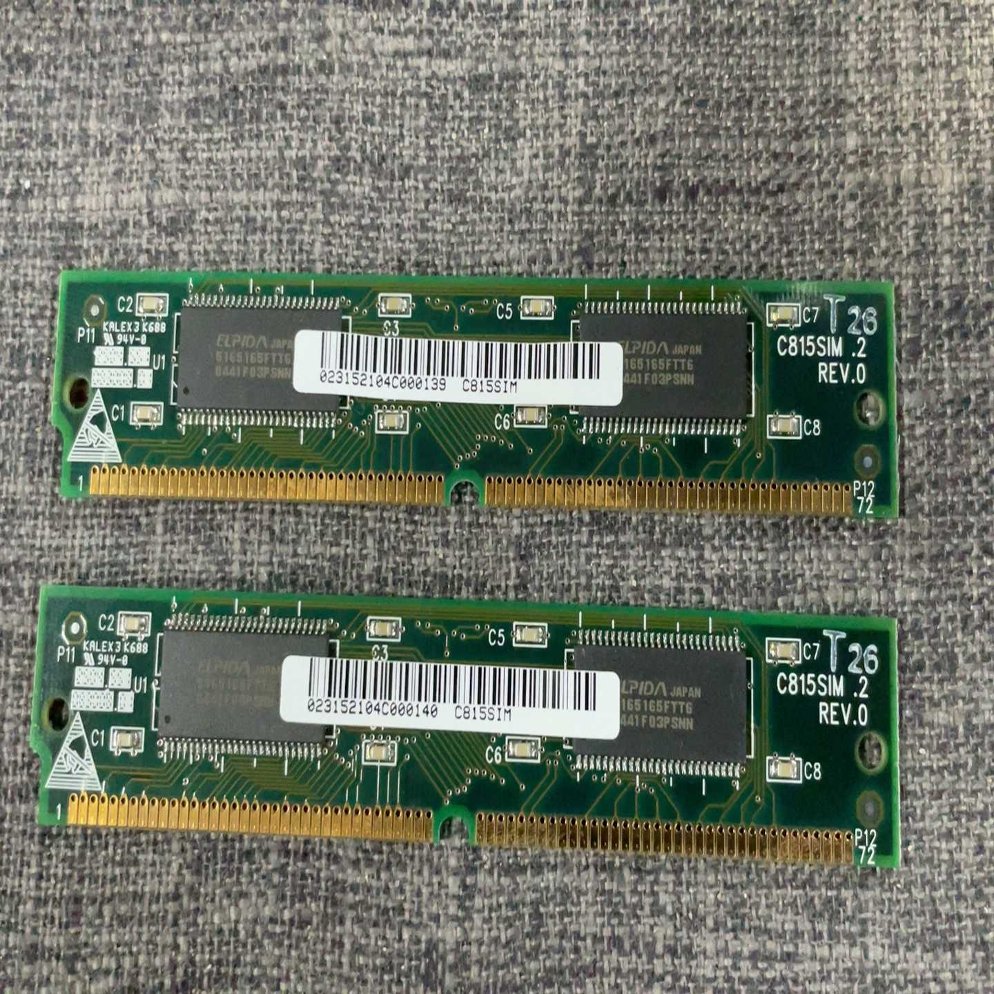 老内存 型号c815sim 2条~询价