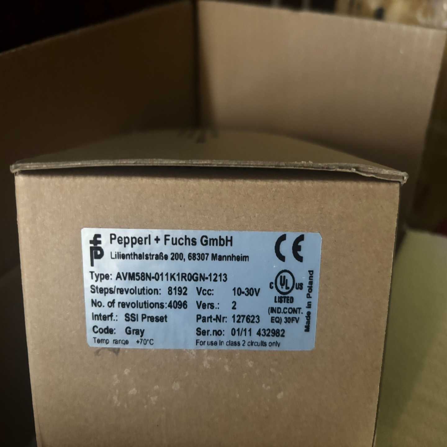 询价~倍加福编码器++AVM58N-011K1R0GN-1213+